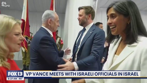 VP Vance meets Israeli leaders to further ceasefire talks
