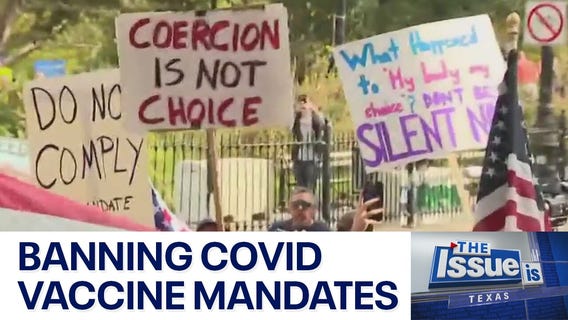 Banning COVID vaccine mandates