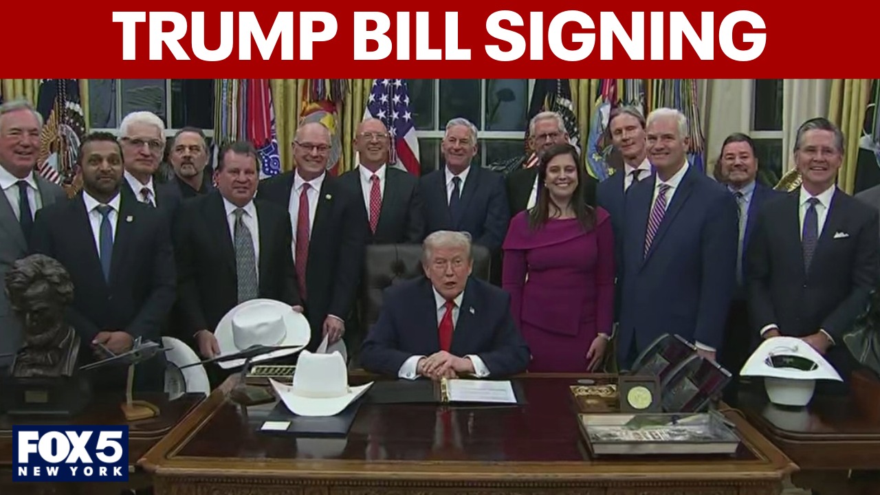 FULL: Trump bill signing ceremony