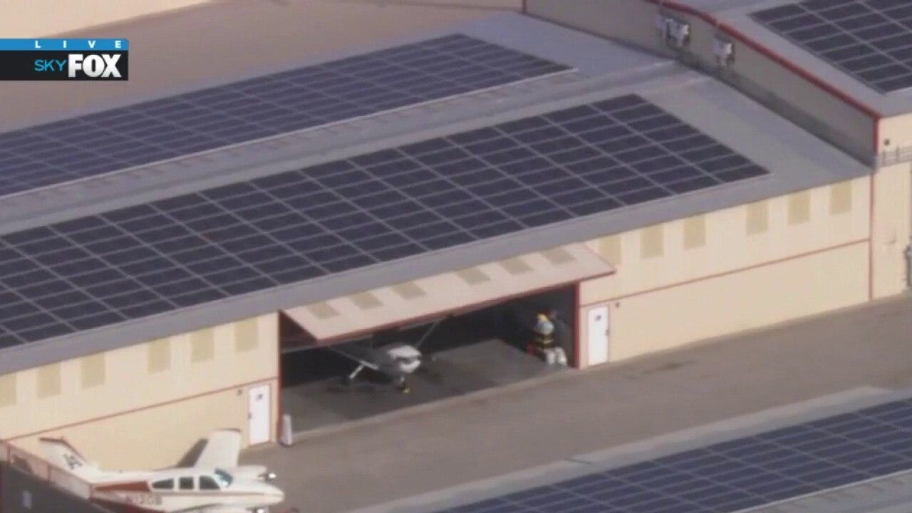 Stolen plane crashes into Van Nuys Airport