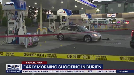 Man shot at Burien gas station