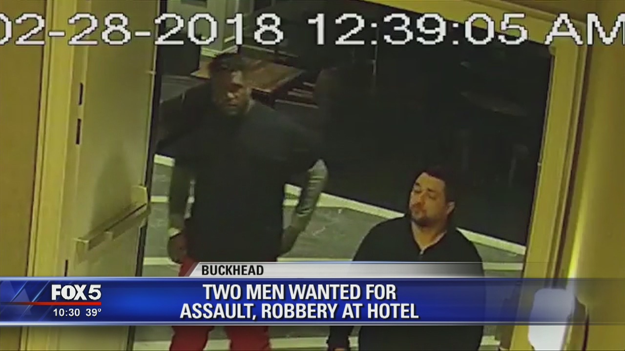 Two men wanted for assault, robbery at hotel | FOX 5 Atlanta