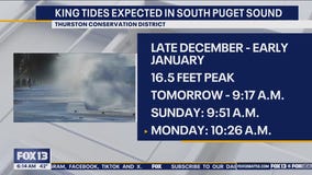 King Tides expected in south Puget Sound