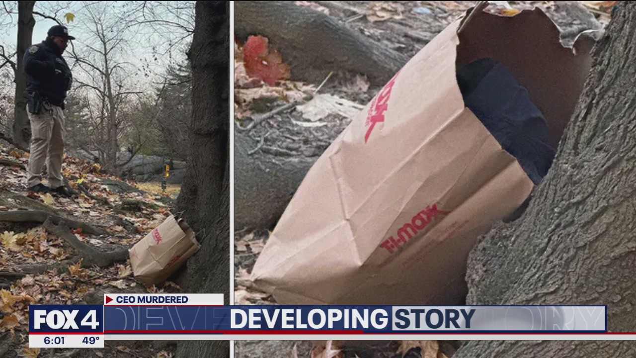 Police find United Healthcare CEO gunman's backpack