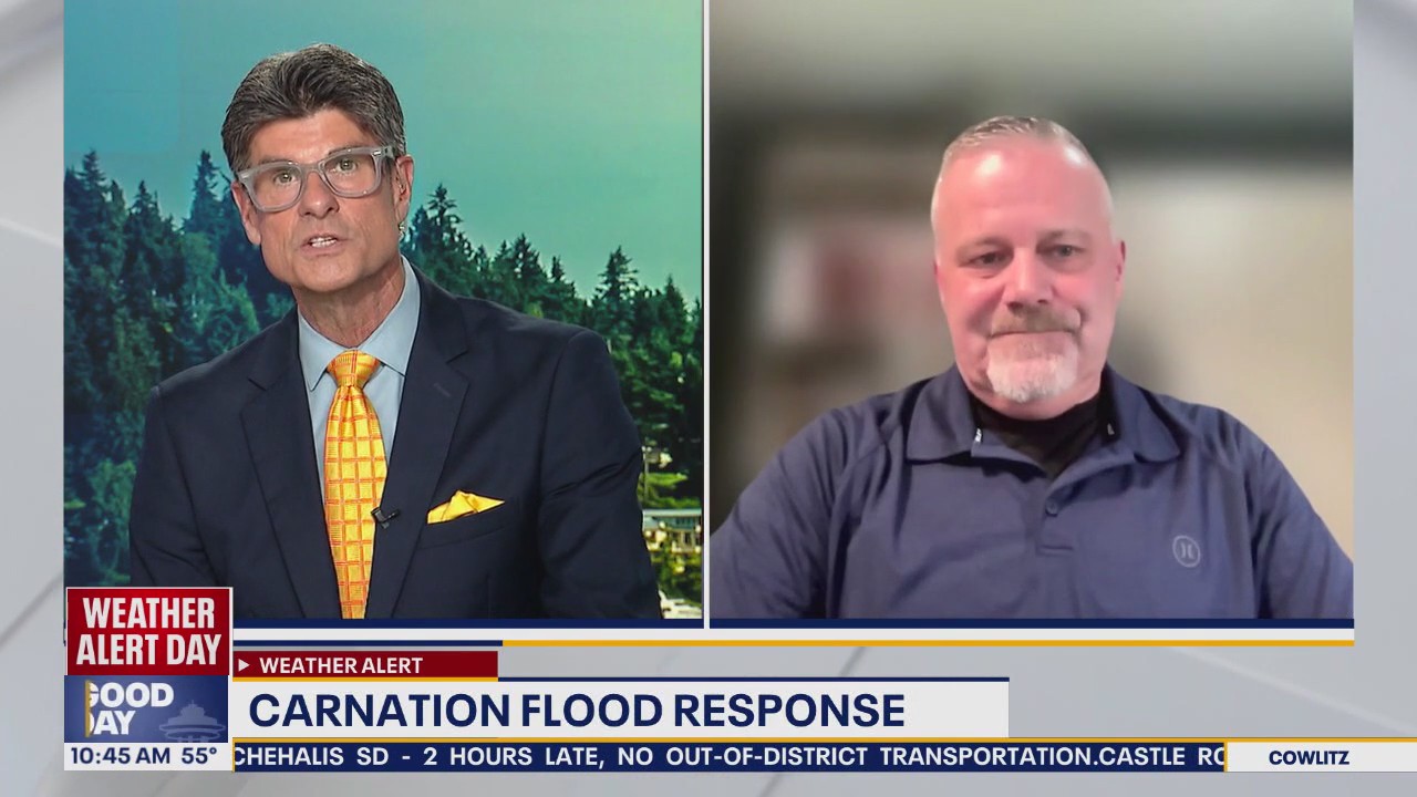 Flood response in Carnation, WA