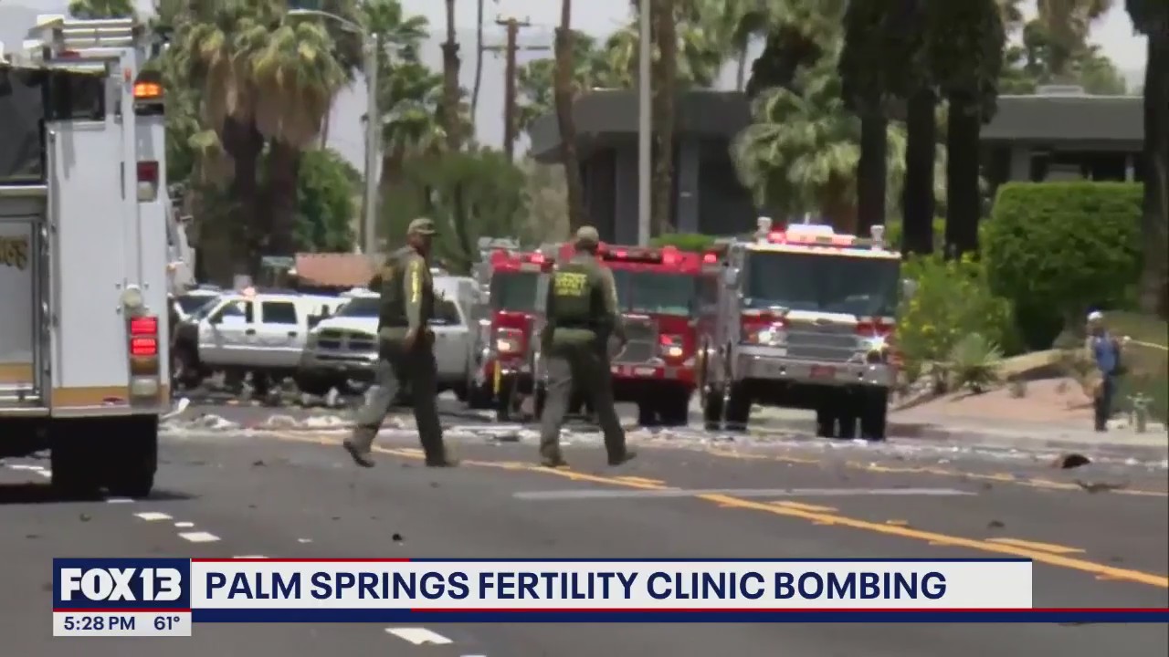 Palm Springs explosion: 'Intentional act of terrorism'