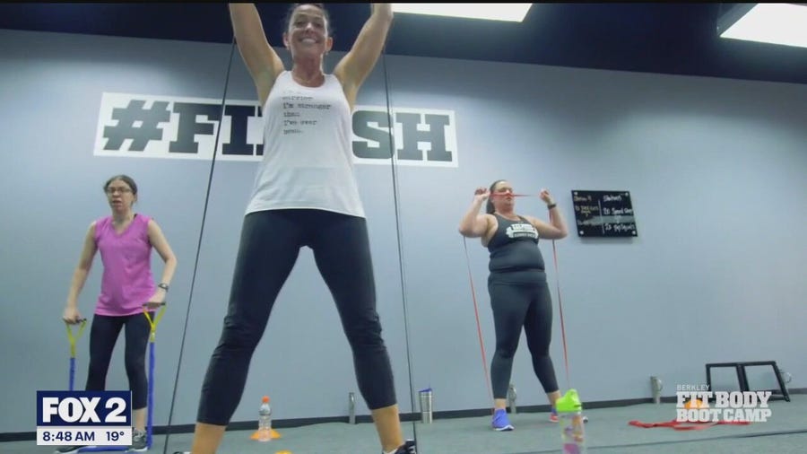 Berkley Fit Body Boot Camp making Christmas memories for foster kids