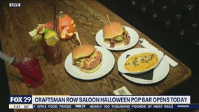 Craftman Row Saloon's pop up halloween bar opens