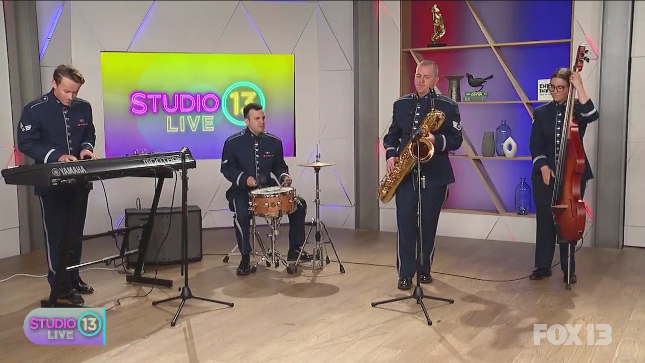 U.S. Air Force Band of the Golden West performing in Washington