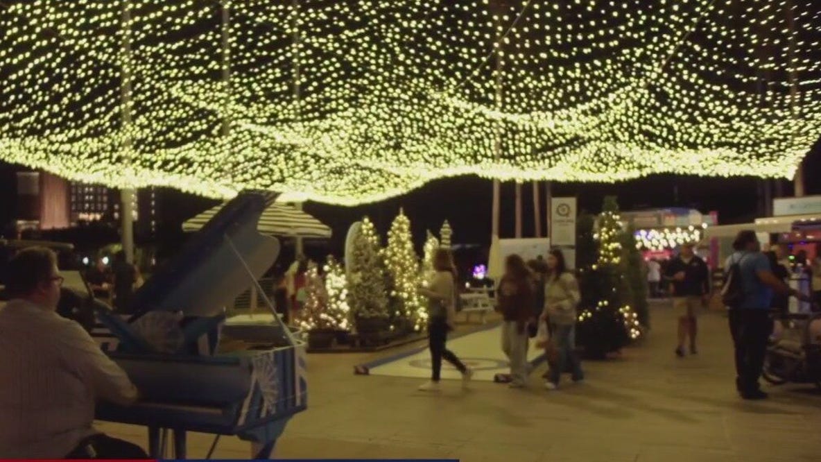 Downtown Tampa Winter Village on Charley's World