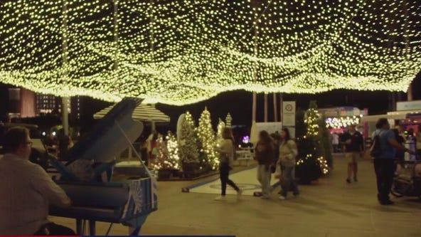 Downtown Tampa Winter Village on Charley's World