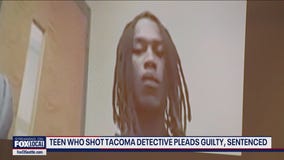 Teen sentenced to 15+ years for shooting Tacoma detective
