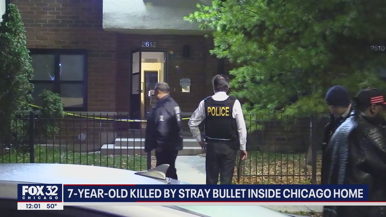 7-year-old Chicago boy fatally struck by stray bullet was 'washing his hands' for dinner