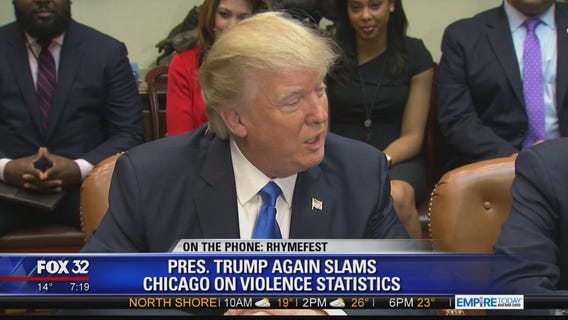Rhymefest reacts to Trump's criticism of Chicago