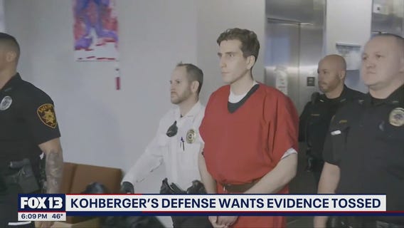 Kohberger's defense wants evidence tossed