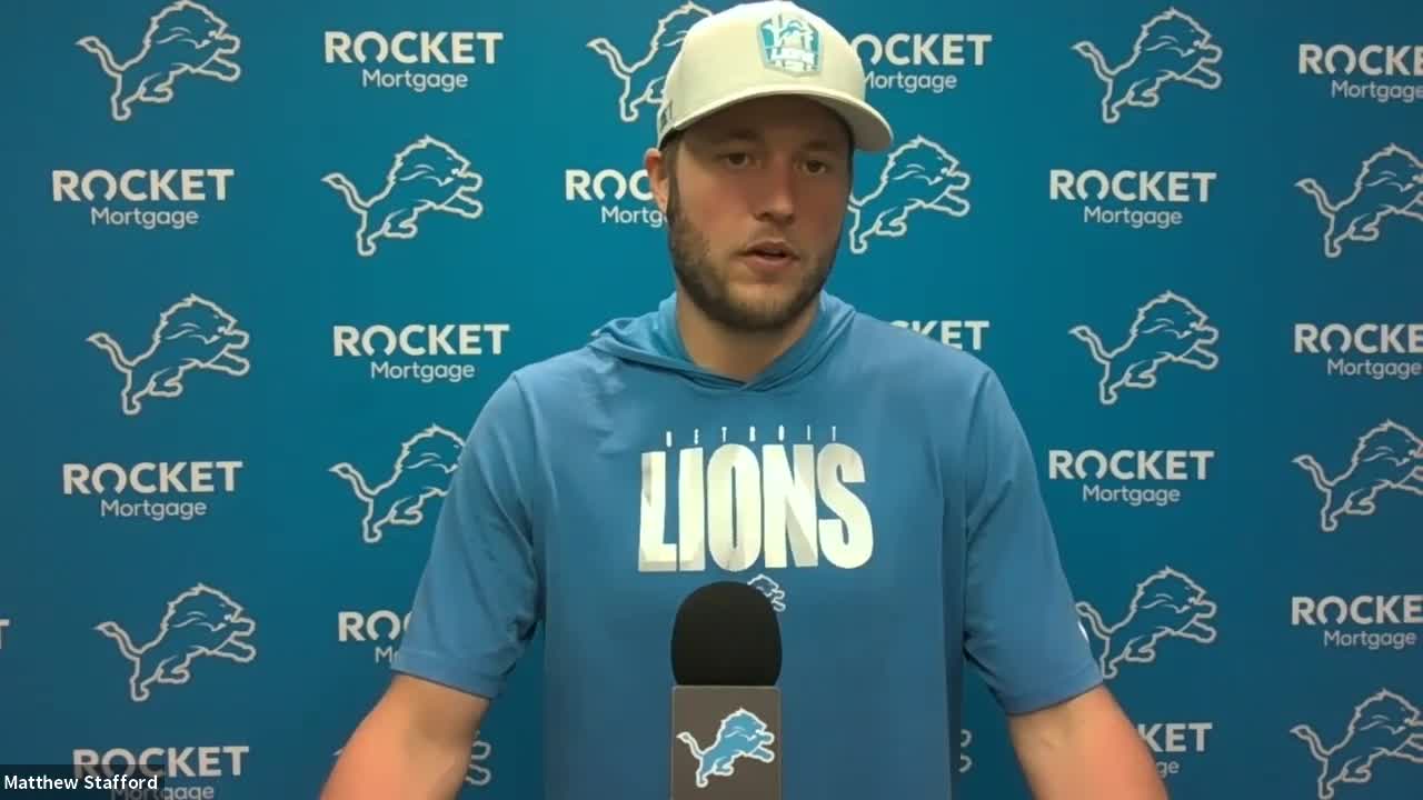 WATCH - Matthew Stafford discusses victory over Jags