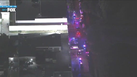 Police presence at juvenile facility in Downey