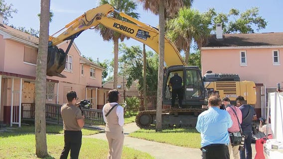 Demolition begins at Robles Park