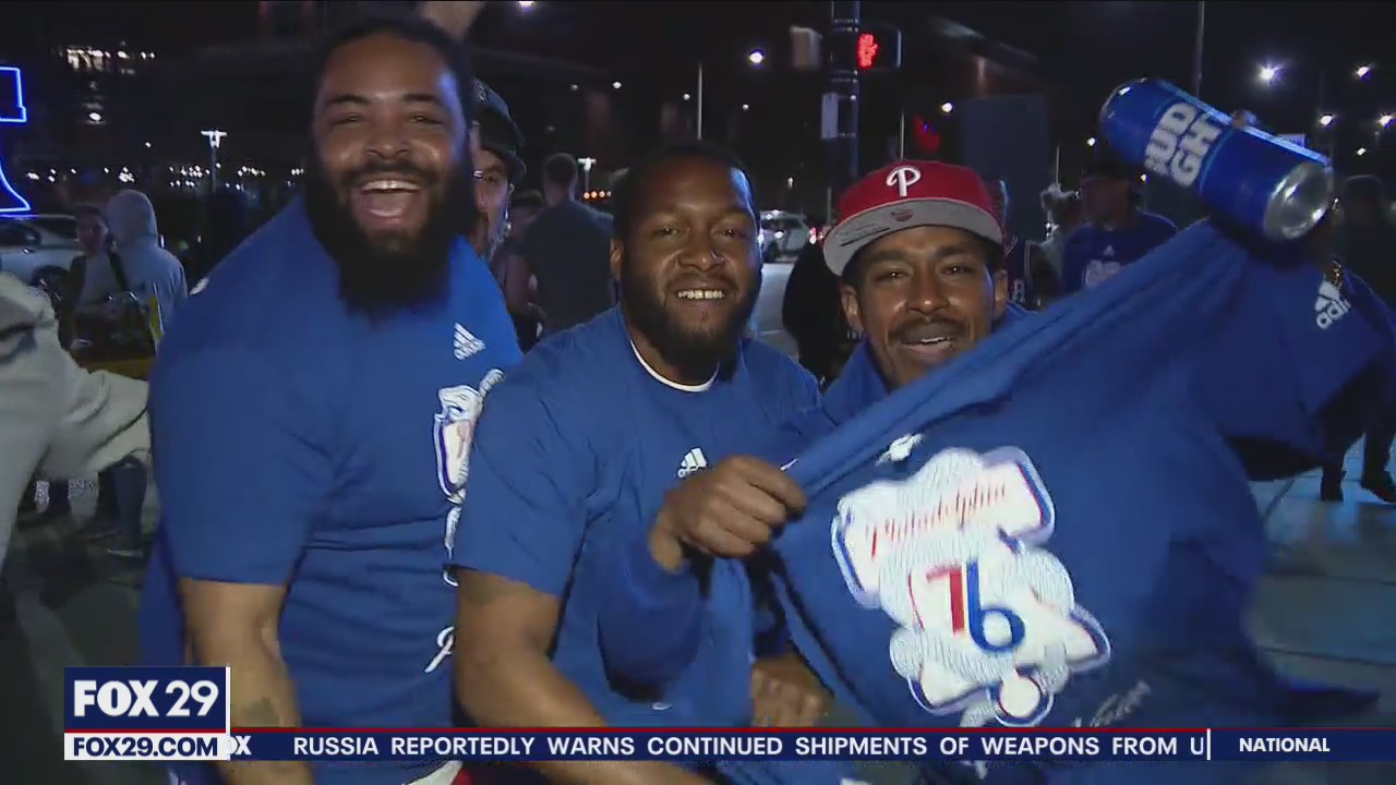 76ers fans thrilled with win in Game 1 of the Eastern Conference playoffs