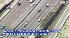 Craziest moments from Mesquite Police chase