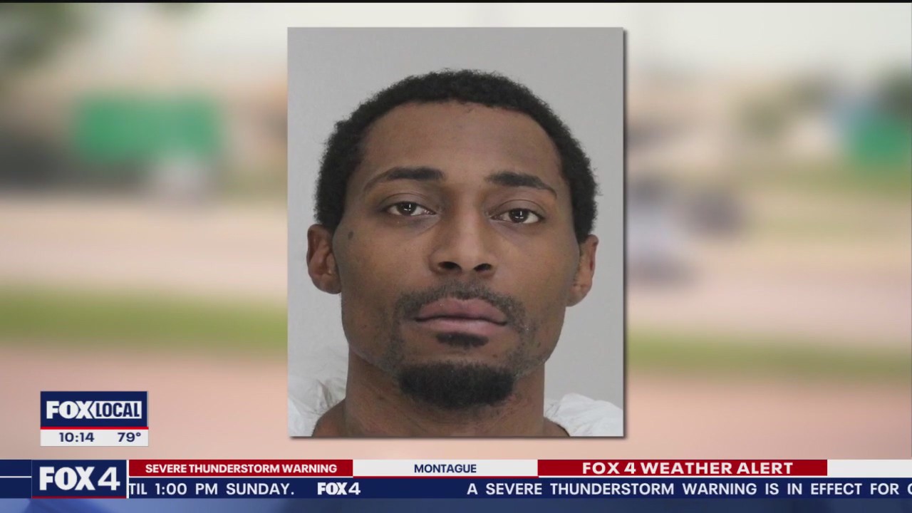 Mesquite police chase Dallas murder suspect