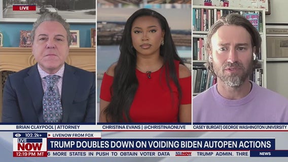 Trump doubles down on voiding Biden autopen actions