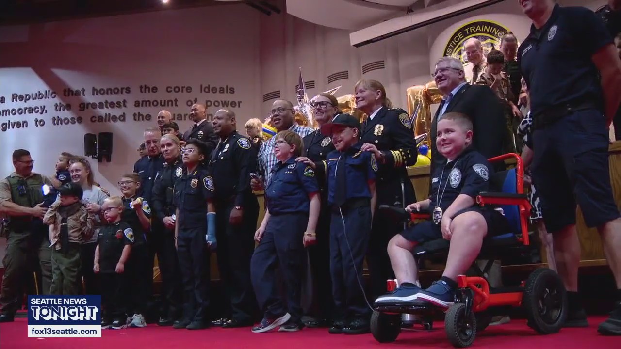 Washington kids become Chief for a Day