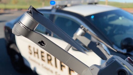 Suspect shoots police drone in Antioch