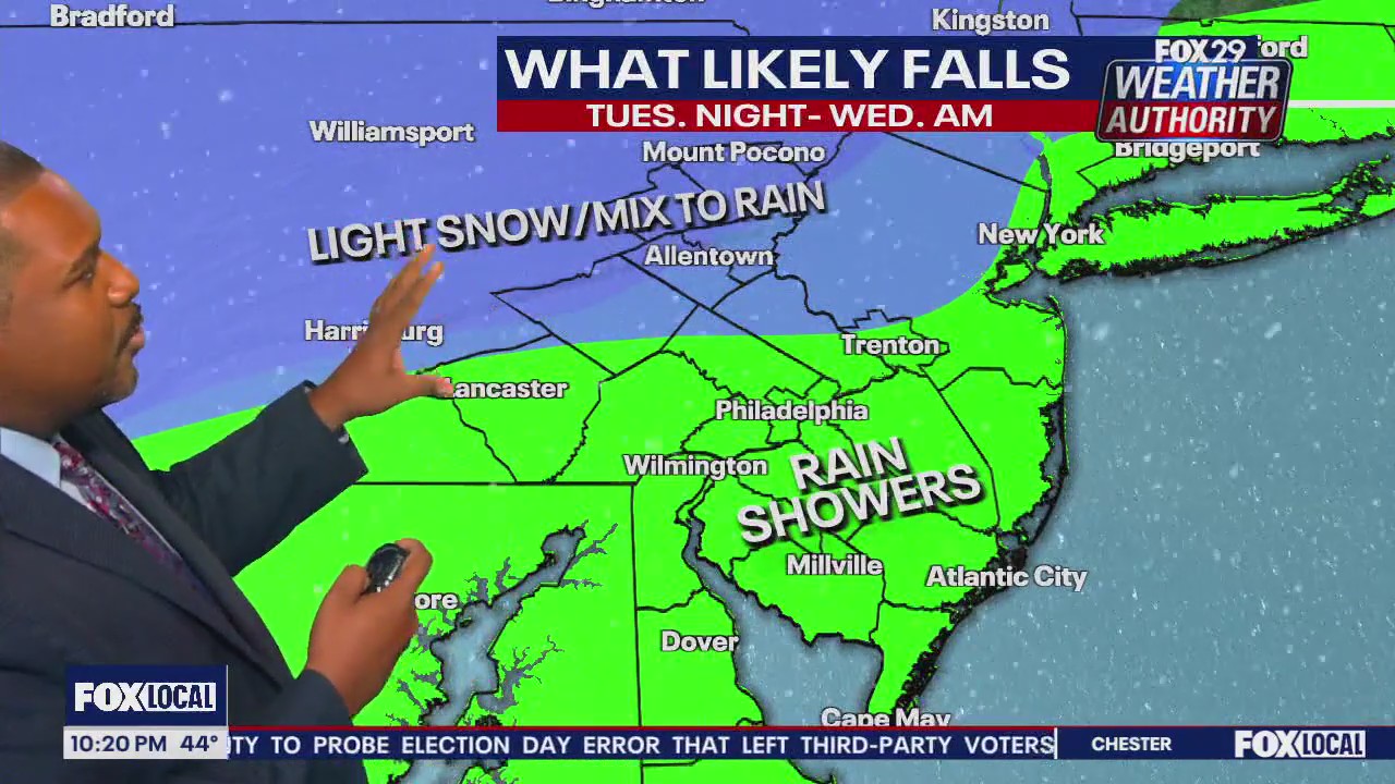 Weather Authority: Monday 10 p.m. forecast