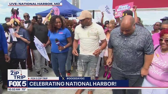 Boots on the Ground dance with 803Fresh at National Harbor!