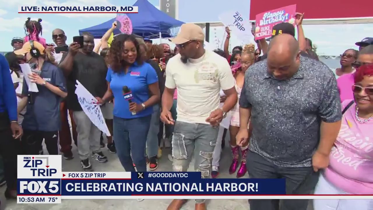 Boots on the Ground dance with 803Fresh at National Harbor!