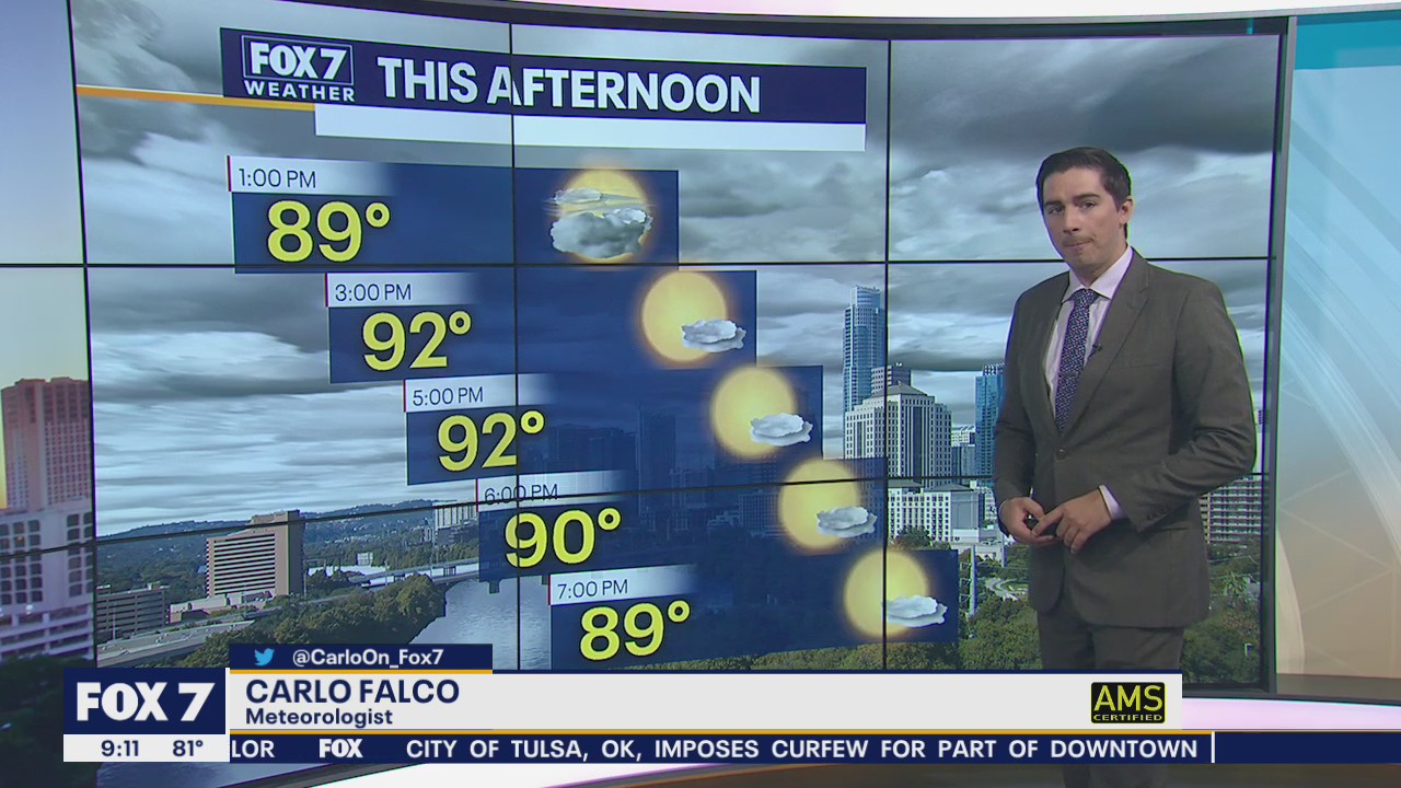 Morning weather forecast for June 19, 2020
