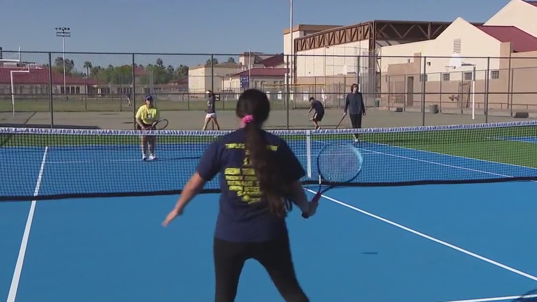 AZ's 'Serve the Future' helps youths learn tennis