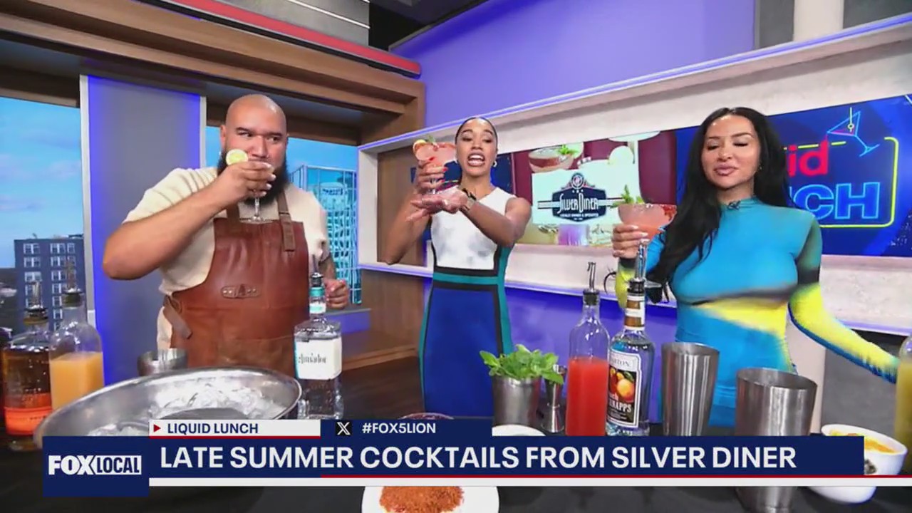 Late summer cocktails from Silver Diner