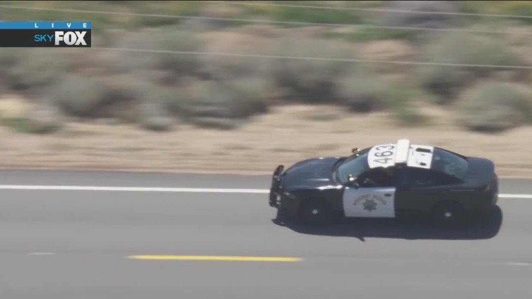 Suspect steals CHP patrol car, leads officers on chase