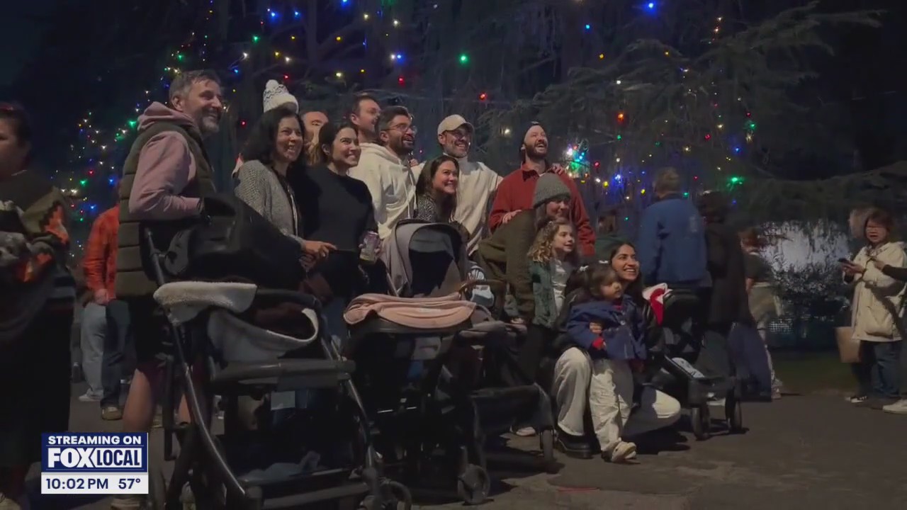 Christmas Tree Lane in Altadena
