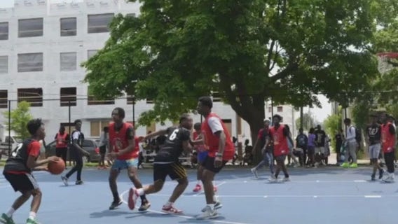 Teen Zone at Juneteenth celebration