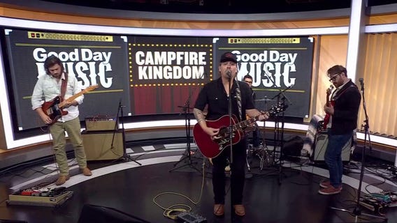 Campfire Kingdom performs in FOX 7 Austin studios