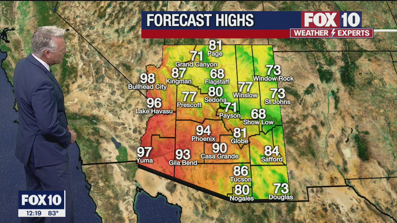Noon Weather Forecast - 4/29/21