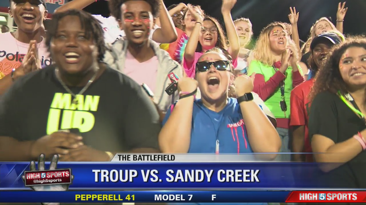Troup vs Sandy Creek