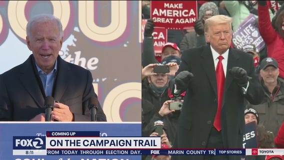 Biden, Trump hold campaign events in last weekend before Election Day