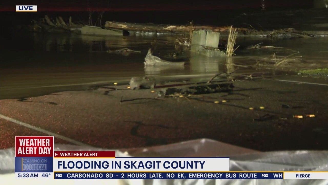 Flooding in Skagit County, WA