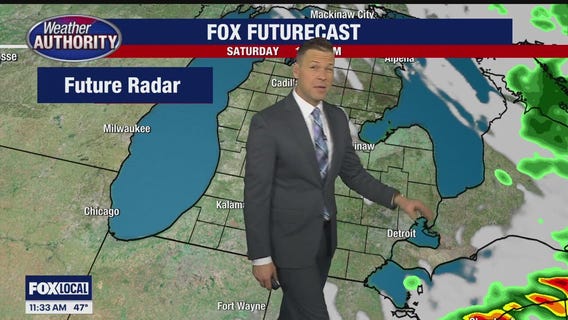 A dry and seasonal end to the work week