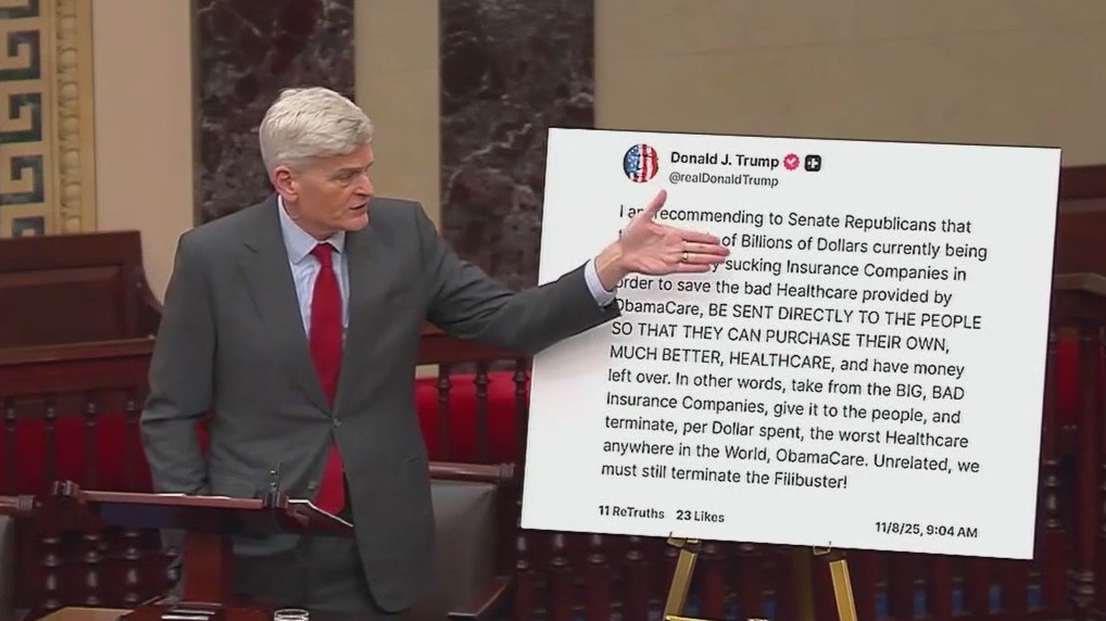 Government shutdown extends to 40 days as senators debate endgame