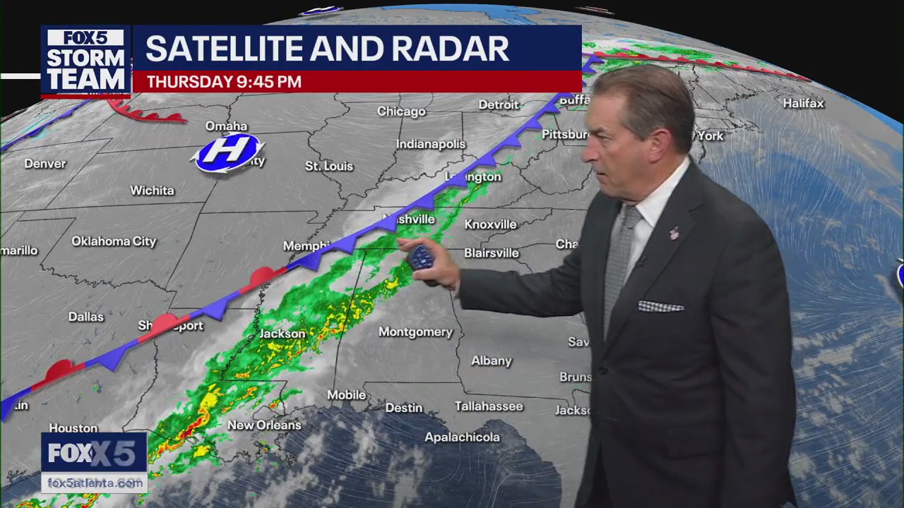 Thursday night forecast