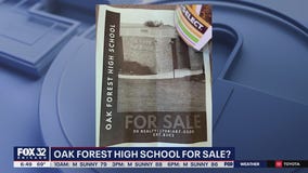 Oak Forest High School put up for sale as part of senior prank