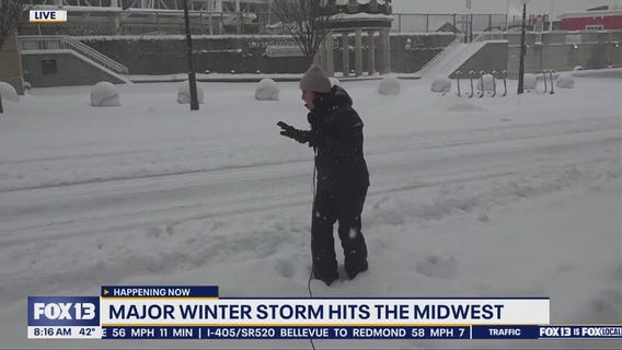 Major winter storm hits Midwest: Live report from OH