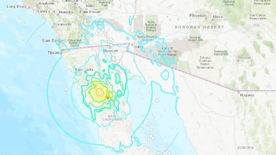 6.2 magnitude earthquake strikes off Baja California coast