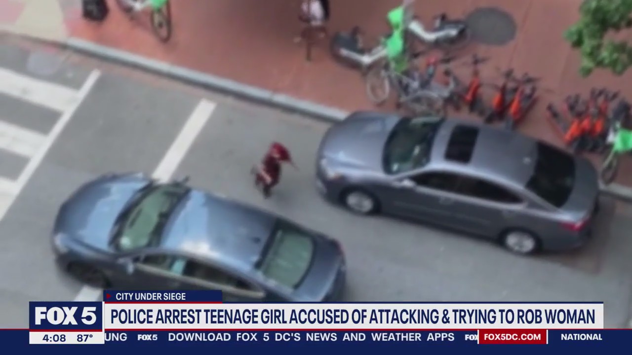 DC police arrest teenage girl accused of attacking and trying to rob ...