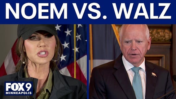 Sec. Noem details phone calls with Gov. Walz